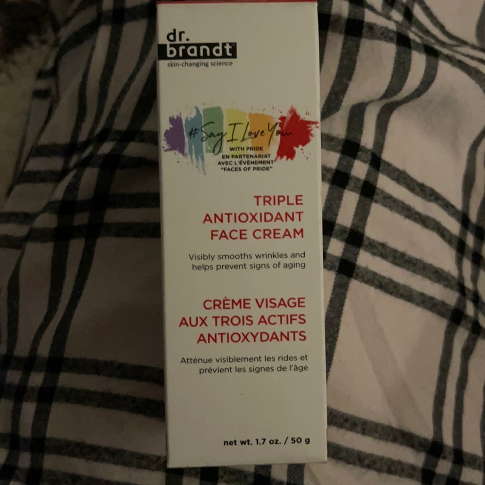 Dr. Brandt triple antioxidant face cream